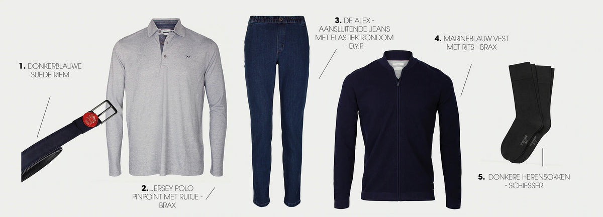 Lookbook Casual Men met kleding voor oudere en bejaarde heren van DRESSYOURPARENTS