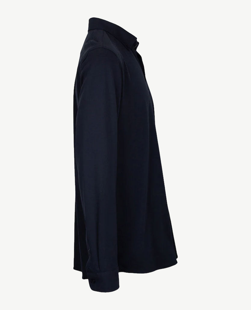 Brax - Overhemd - Daniel - jersey stretch - Navy