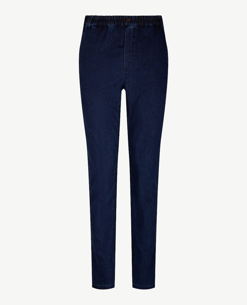 D.Y.P. - Alex - Elastische band - Aansluitende jeans - Dark Blue (lichtste kwaliteit)