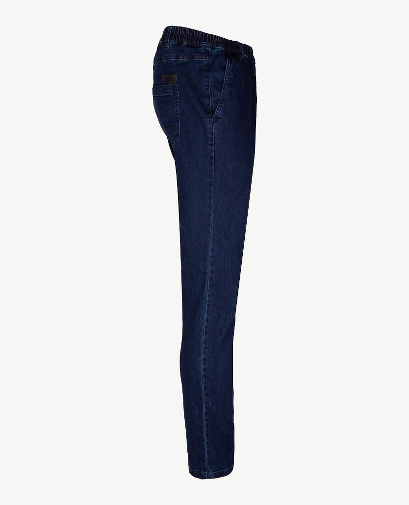 D.Y.P. - Alex - Elastische band - Aansluitende jeans - Dark Blue (lichtste kwaliteit)