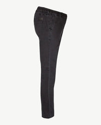 D.Y.P. - Alex - Elastische band - Aansluitende jeans - Grijs