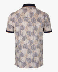 Baileys - Polo - Blad in beige, marine en cognac