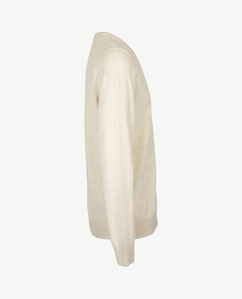 Baileys - V-hals - Structuurtje beige