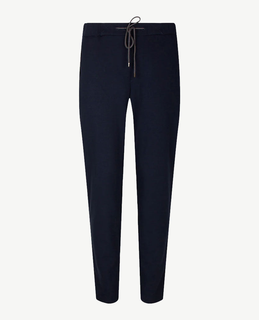 Brax Eurex - Broek met elastiek rondom - Silvio - Marineblauw