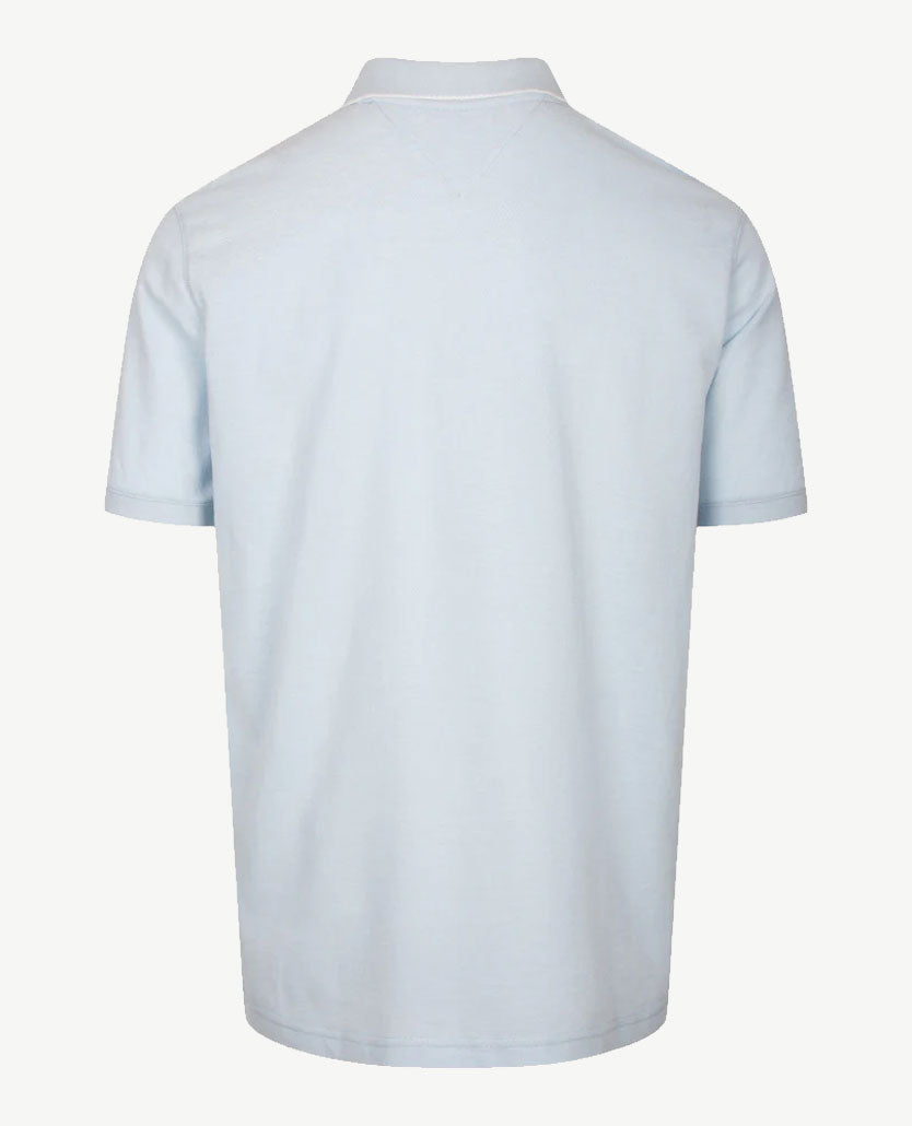 Brax - Polo Paddy - Jersey - blue en wit pinpoint