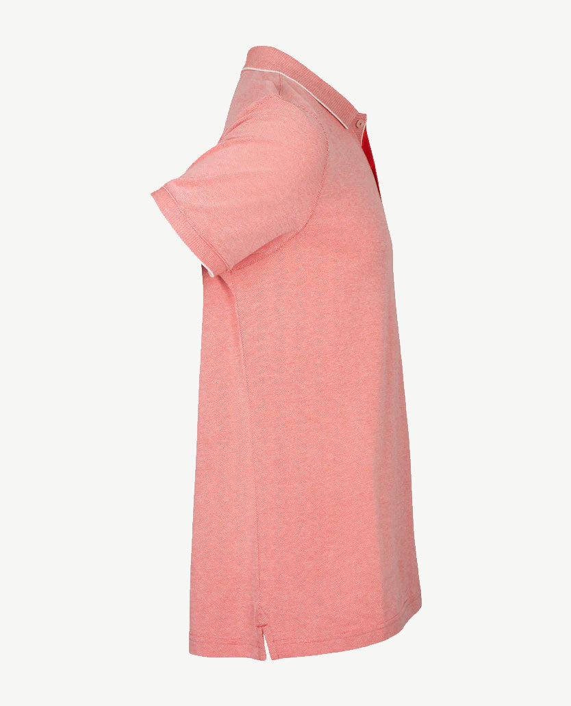 Brax - Polo Paddy - Jersey - fris rood en wit pinpoint
