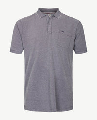 Brax - Polo Paddy - Jersey - marine en wit pinpoint