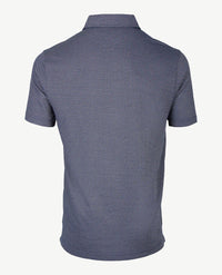 Brax - Polo Pan - Blauw met wit dessin