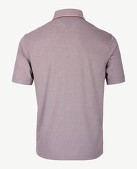 Brax - Polo Petter - Jersey - Beige/wit pinpoint