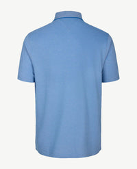 Brax - Polo Petter - Jersey - kobalt/wit pinpoint