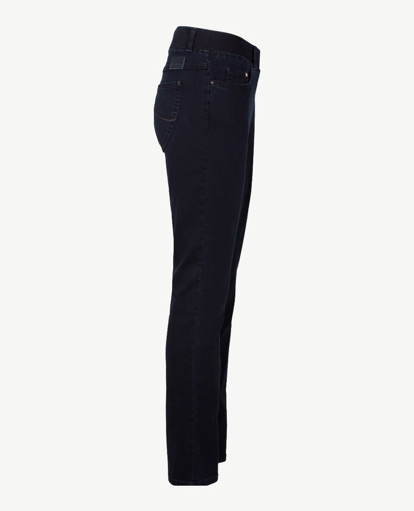 Brax Raphaela - Lavina - Elastiek rondom - Jeans - Normale lengte - Navy