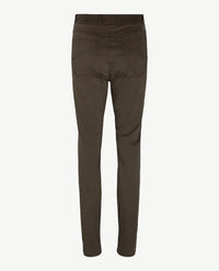 Brax Raphaela - Lavina Zip - Elastiek rondom - katoen - Korte lengte - Khaki