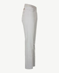 Brax Raphaela - Pamina - Elastiek rondom - jeans - Korte lengte - licht grijs