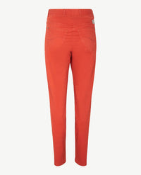 Brax Raphaela - Lavina - Elastiek rondom - katoen - Normale lengte - Warm Rood
