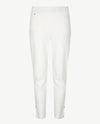 Brax Raphaela - Lavina Fringe - Elastiek rondom - jeans - 6/8 lengte - wit