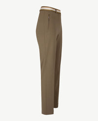 Brax Raphaela - Lillyth - Elastiek rondom jersey - Normale lengte - Khaki