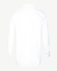 Erfo - Blouse oversized - Poplin - wit