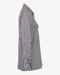 Erfo - Blouse oversized - Streep marine en wit
