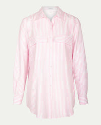 Erfo - Blouse oversized - Streep roze en wit