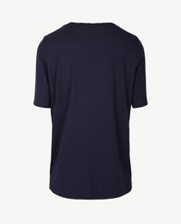 Erfo - Top - ronde hals - Marine