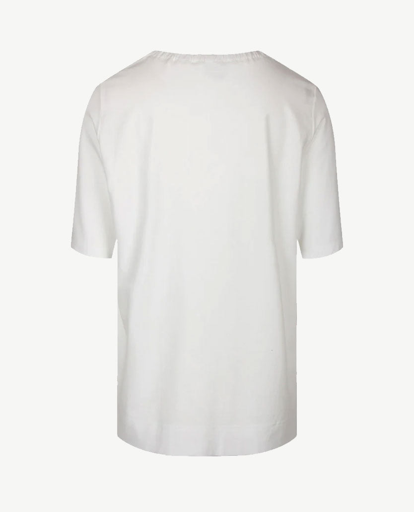 Erfo - Top - ronde hals - Wit
