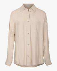 Erfo - Vestjasje - lang en oversized - Beige