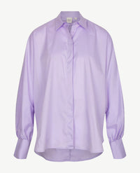 Eterna - Oversized blouse - Poplin - Lila