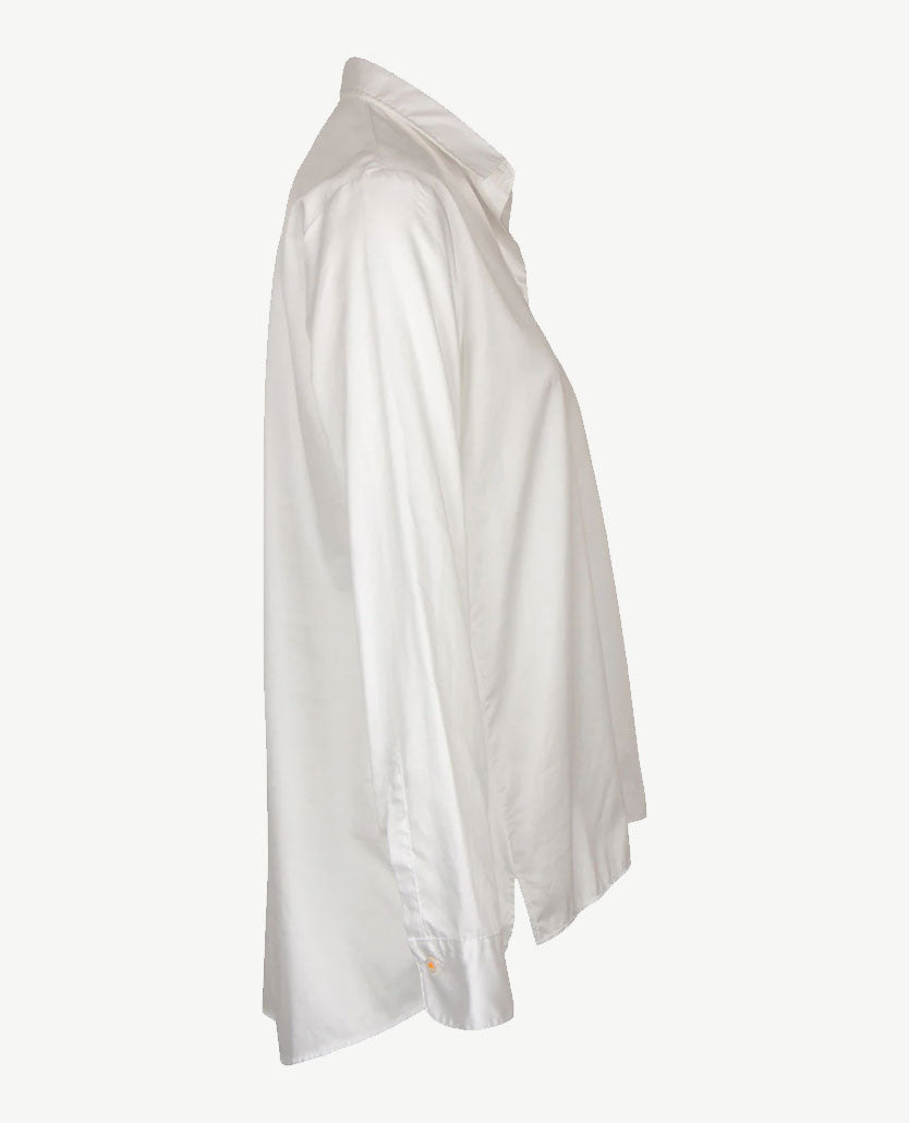 Eterna - Oversized blouse - Poplin - wit