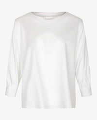 Eterna - Tuniekblouse - Satijnkatoen - Wit