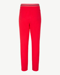 Frank Walder - Pantalon Brenda - Elastiek rondom - Rood