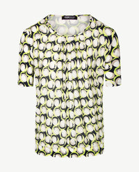 Frank Walder  - Blouson - Marine, wit, beige en lime