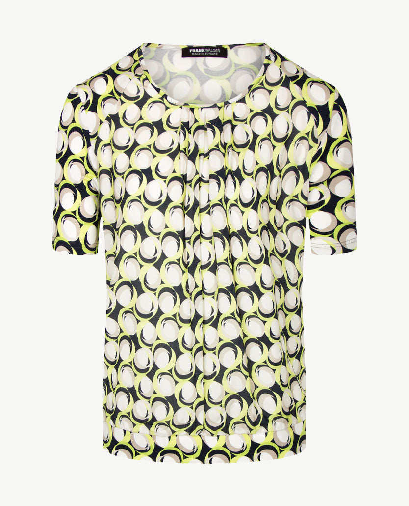 Frank Walder  - Blouson - Marine, wit, beige en lime