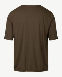 Frank Walder  - Blousontop met koordje - Khaki