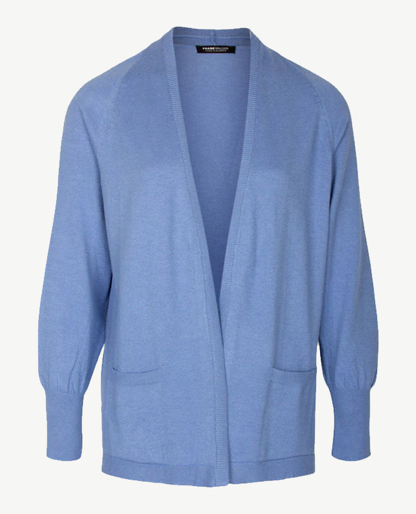Frank Walder  - Halflang Vest - Blue