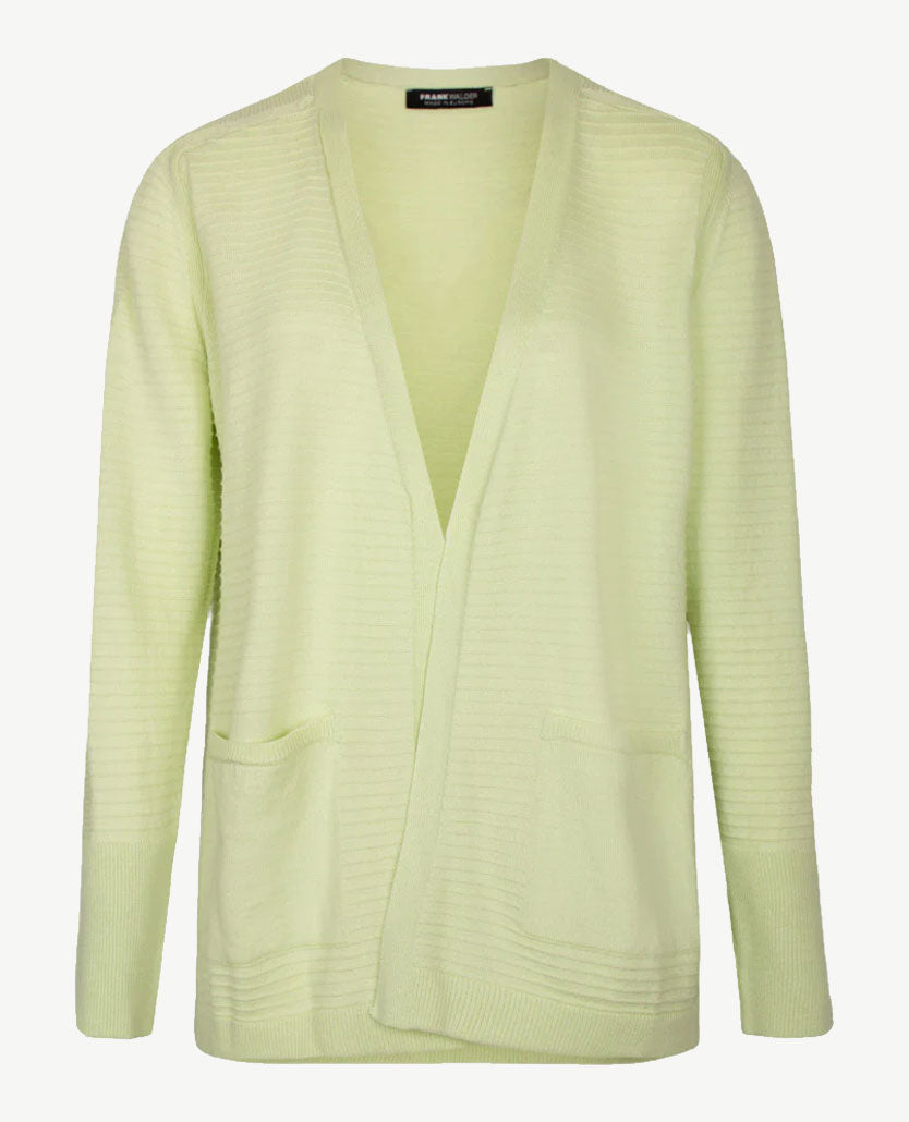 Frank Walder  - Halflang Vest - Pastel groen