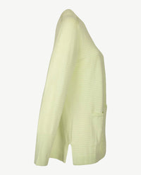 Frank Walder  - Halflang Vest - Pastel groen