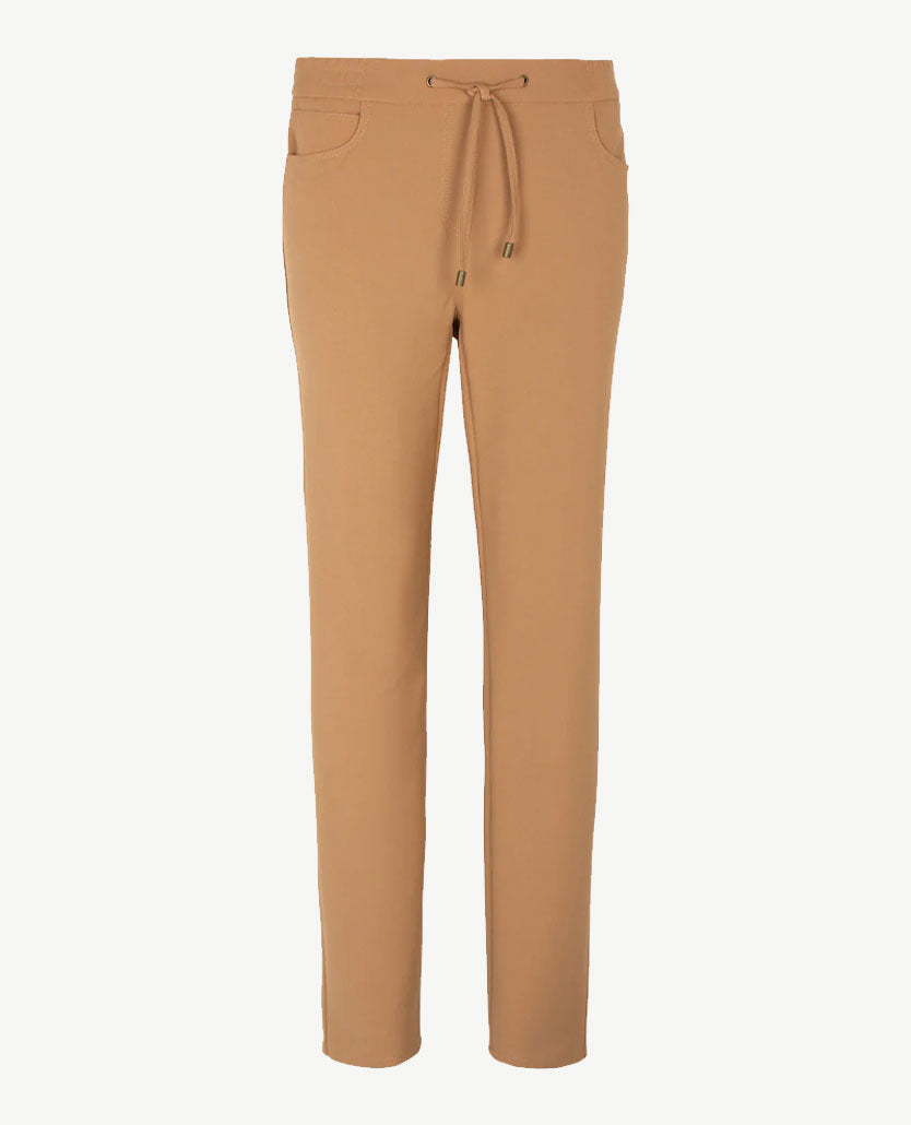 Frank Walder - Pantalon travel - Elastiek rondom met koordje