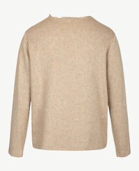 Frank Walder - Pullover - ronde hals - Beige mêlee