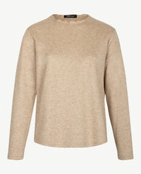 Frank Walder - Pullover - ronde hals - Beige mêlee