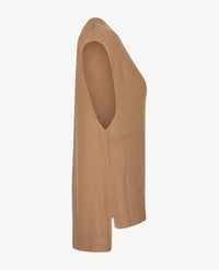Frank Walder - Slipover v-hals - Camel