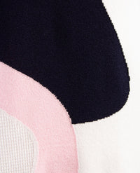 Gollé Haug - Pullover ronde hals - Rose, blue, navy en wit