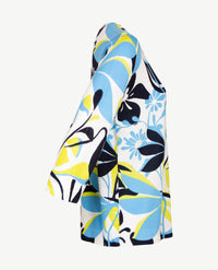 Gollé Haug - Pullover ronde hals - Blue, lime, navy en wit