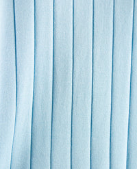 Gollé Haug - Gebreide top - ronde hals - getrokken naald - Pastel blue
