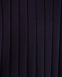 Gollé Haug - Gebreide top - ronde hals - getrokken naald - Navy