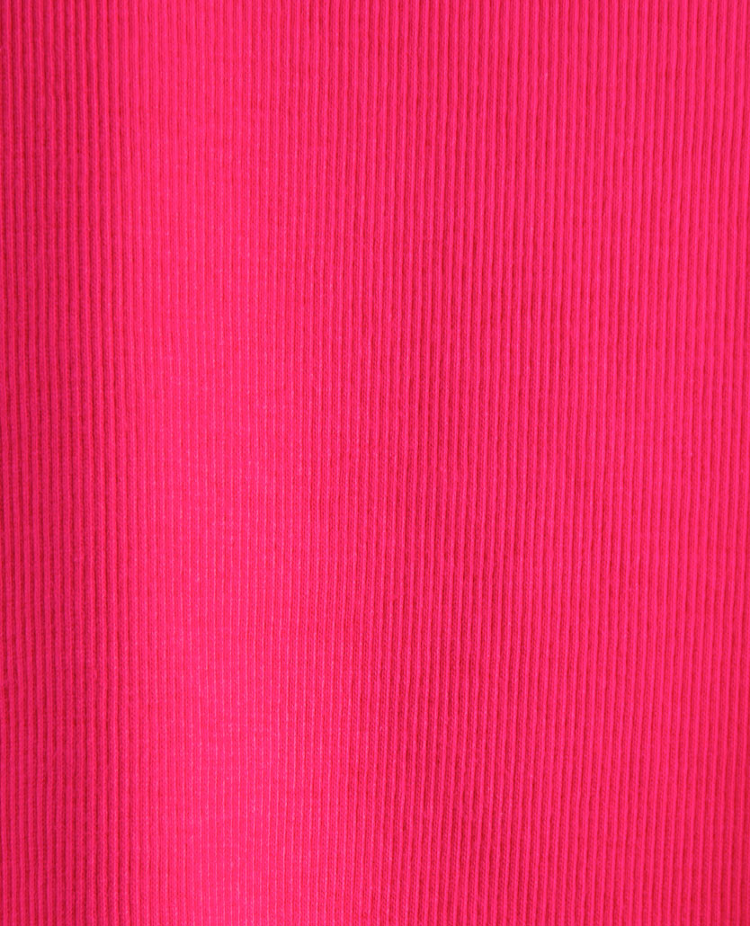 Gollé Haug - Top ronde hals - Rib - Pink