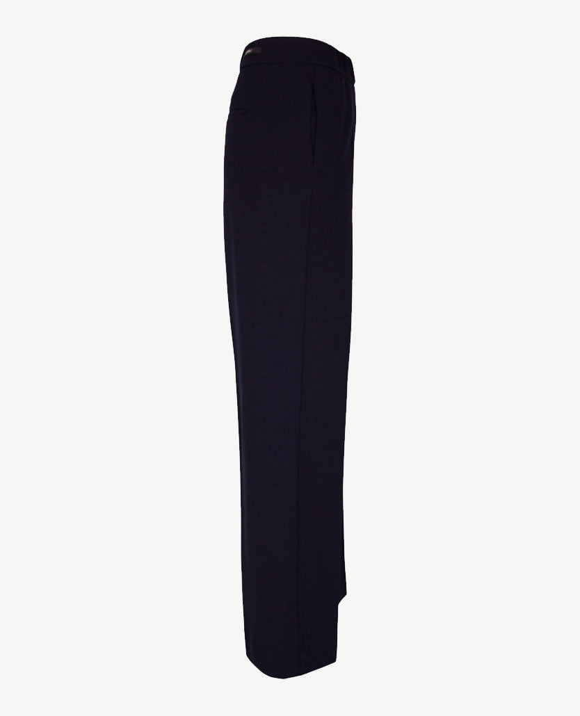 Gardeur - Elastiek rondom - Franca - Crêpe jersey - Korte lengte - Navy