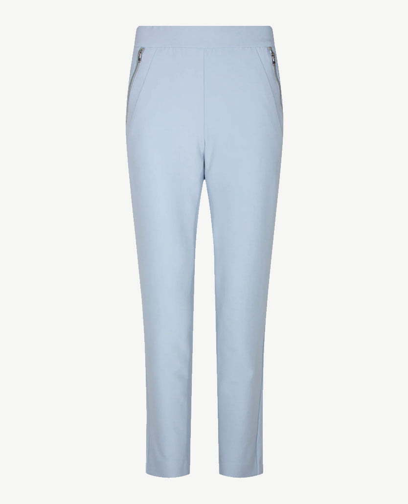 Gardeur - Elastiek rondom - Zene28 - Traveljersey - Normale lengte - Licht blauw