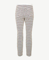 Gardeur - Elastiek rondom - Celin - Normale lengte - Dessin met khaki, off-white, blue en marine