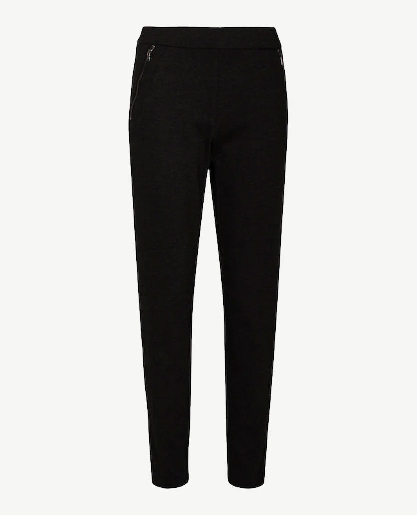 Gardeur - Elastiek rondom - Zene28 - Jersey - Normale lengte - Antraciet