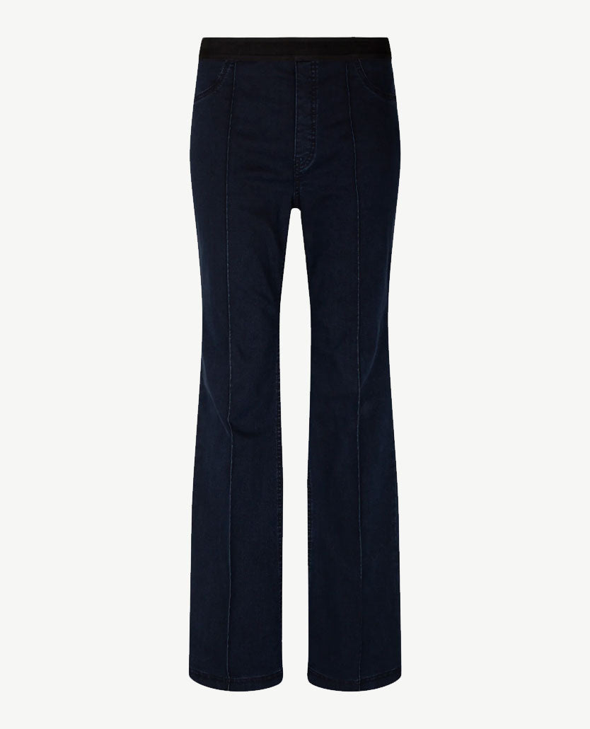 Gardeur - Elastiek rondom - Zilla - Flare jeans - Normale lengte - Darkblue